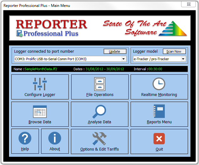 Simple Interface: All options visible at all times