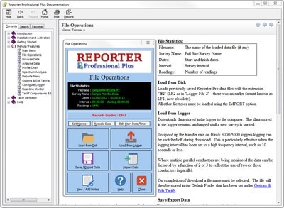 Integerated help and manual