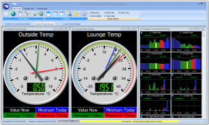 Eco Warrior Viewer Temperature Gauges
